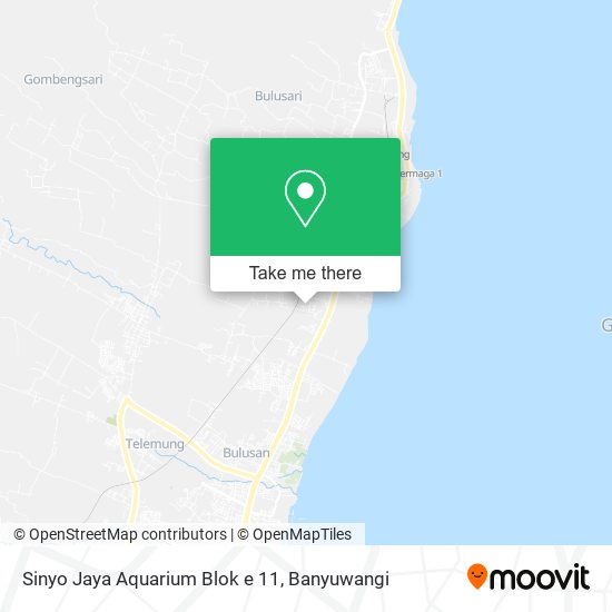 Sinyo Jaya Aquarium Blok e 11 map