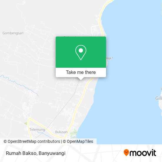 Rumah Bakso map