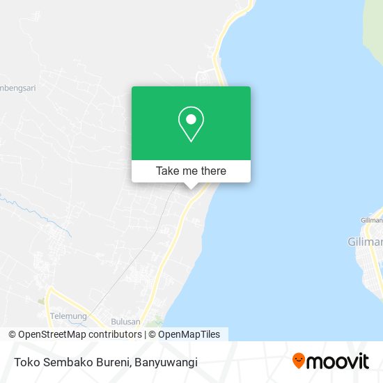 Toko Sembako Bureni map