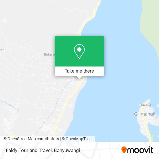 Faldy Tour and Travel map