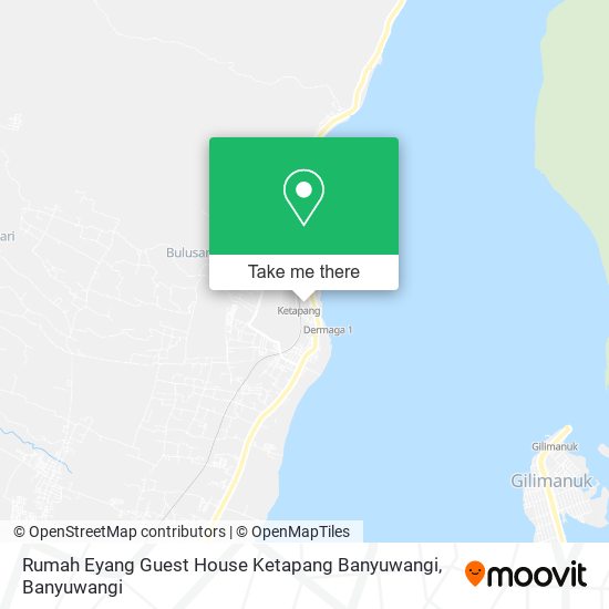 Rumah Eyang Guest House Ketapang Banyuwangi map