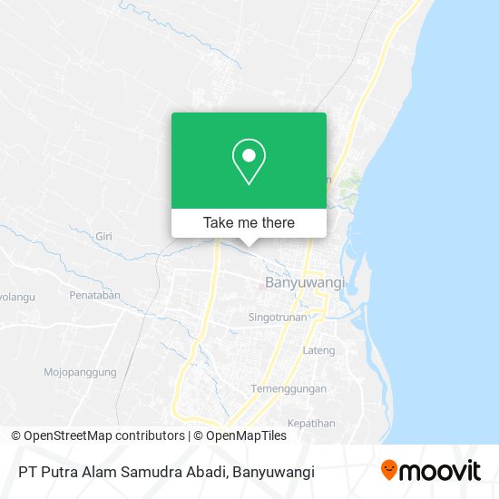 PT Putra Alam Samudra Abadi map