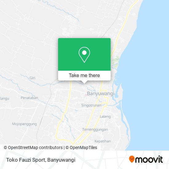 Toko Fauzi Sport map