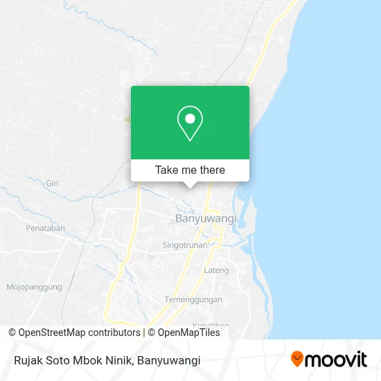 Rujak Soto Mbok Ninik map