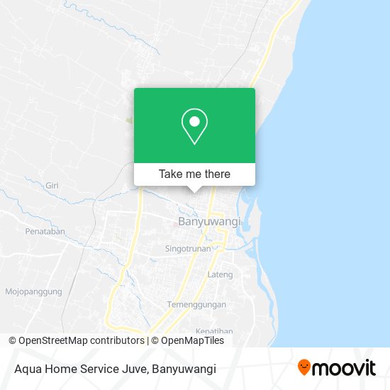 Aqua Home Service Juve map