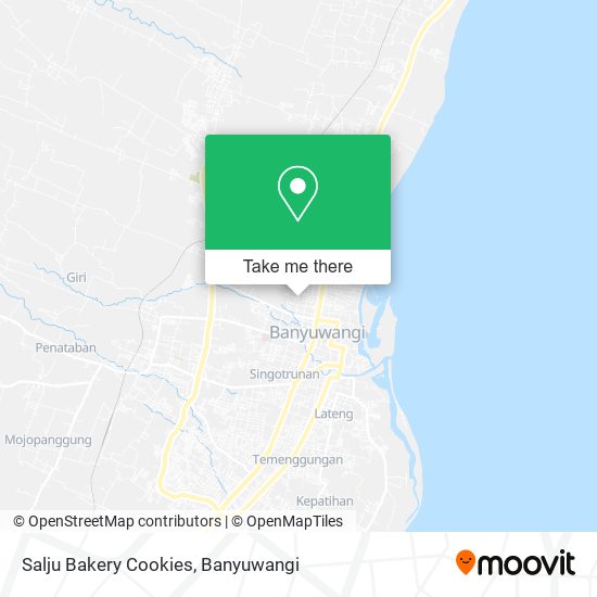 Salju Bakery Cookies map