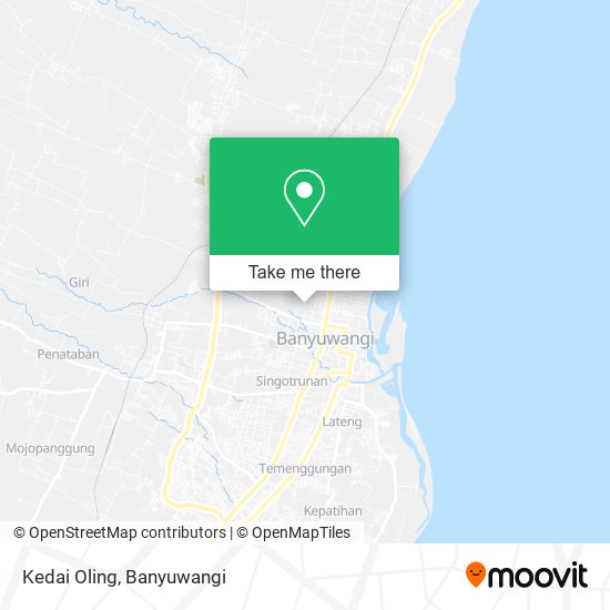 Kedai Oling map