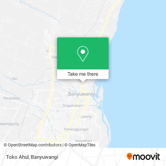 Toko Ahul map