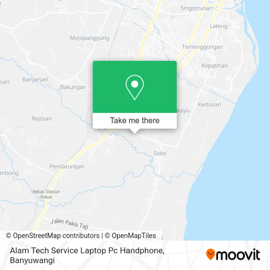 Alam Tech Service Laptop Pc Handphone map