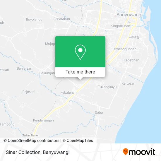 Sinar Collection map