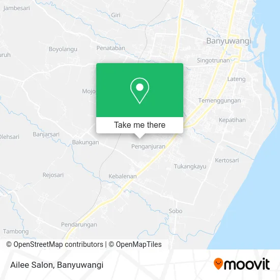 Ailee Salon map