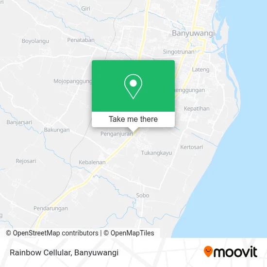Rainbow Cellular map
