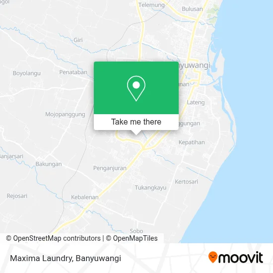 Maxima Laundry map