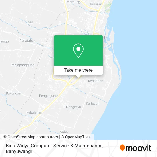 Bina Widya Computer Service & Maintenance map
