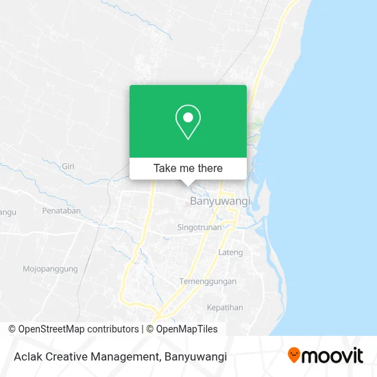 Aclak Creative Management map