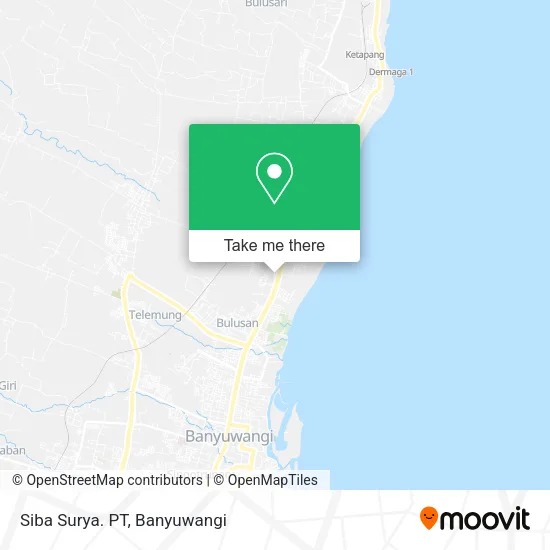 Siba Surya. PT map