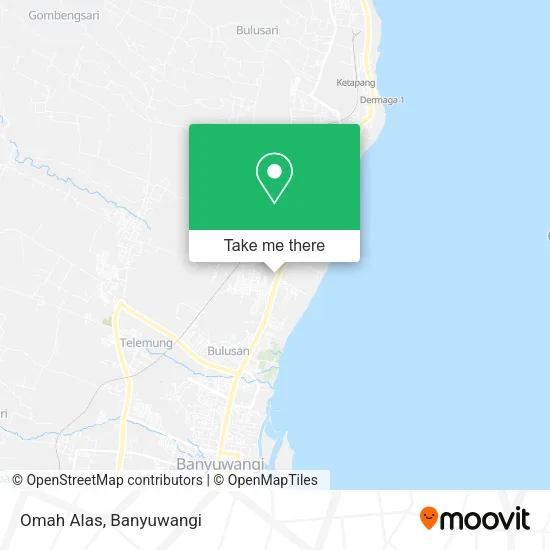 Omah Alas map