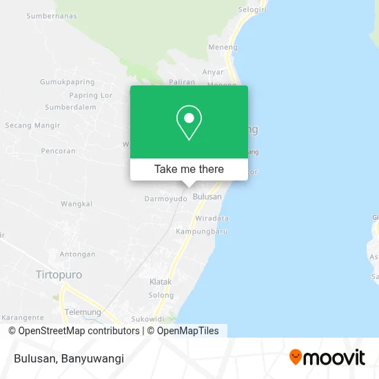 Bulusan map
