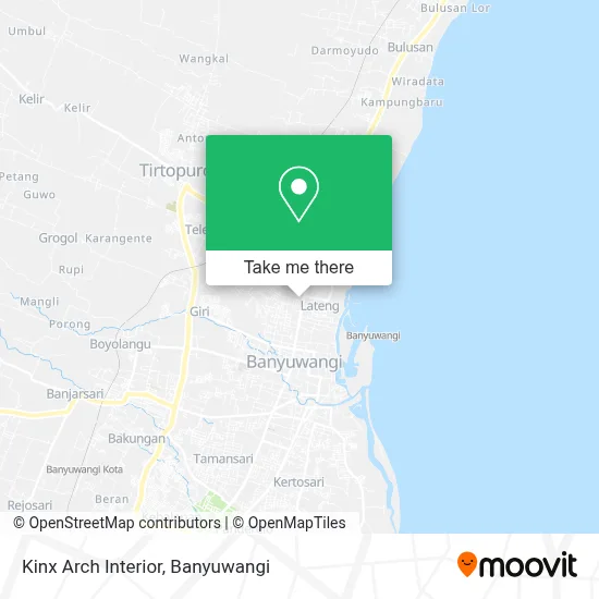 Kinx Arch Interior map
