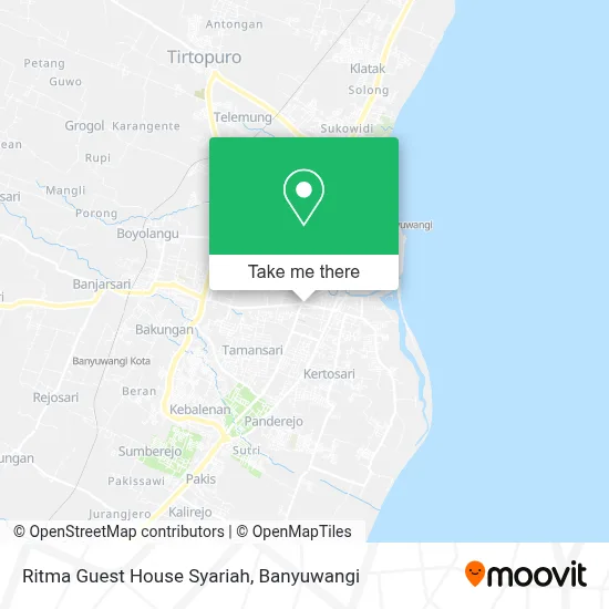 Ritma Guest House Syariah map