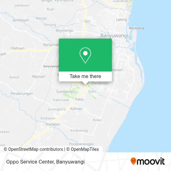 Oppo Service Center map