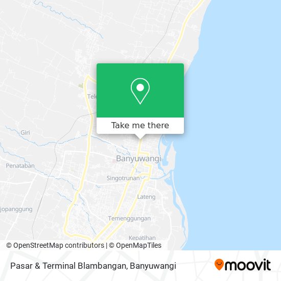 Pasar & Terminal Blambangan map