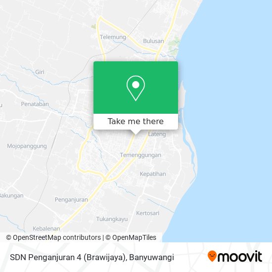 SDN Penganjuran 4 (Brawijaya) map