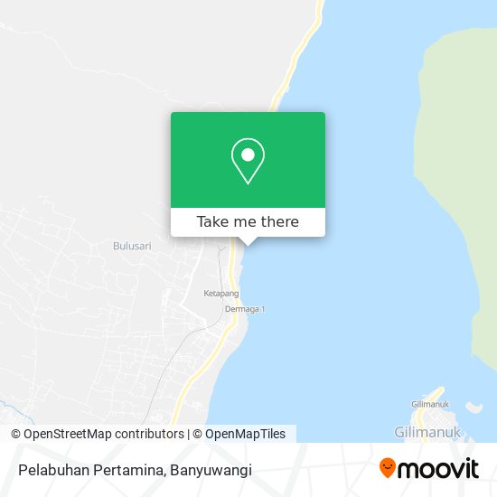 Pelabuhan Pertamina map