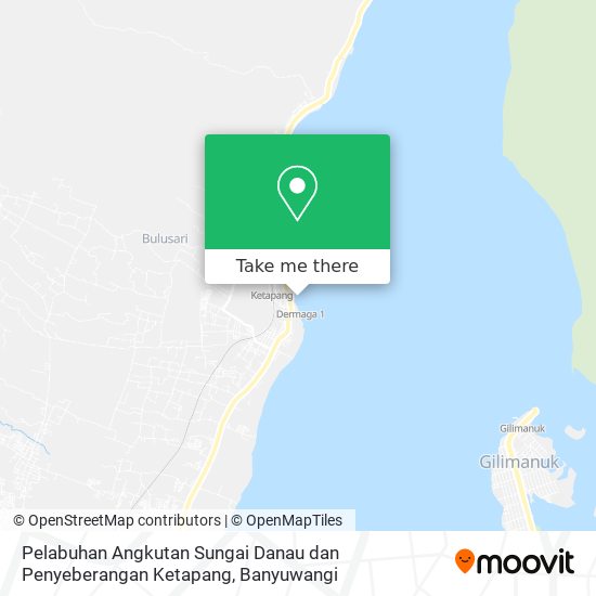 Pelabuhan Angkutan Sungai Danau dan Penyeberangan Ketapang map