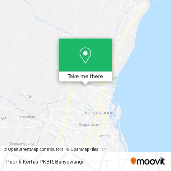 Pabrik Kertas PKBR map