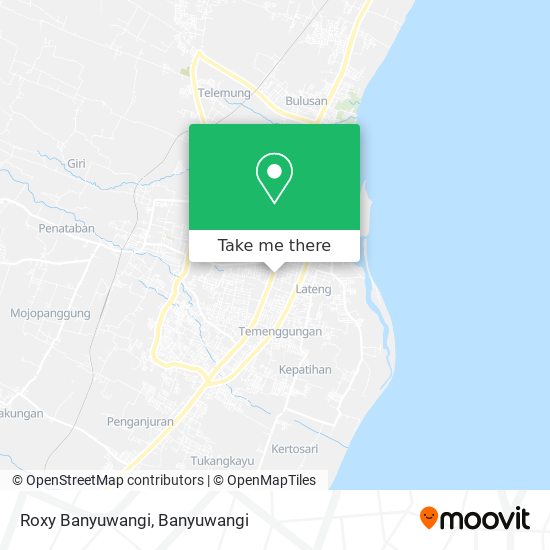 Roxy Banyuwangi map