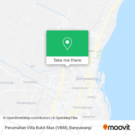 Perumahan Villa Bukit Mas (VBM) map