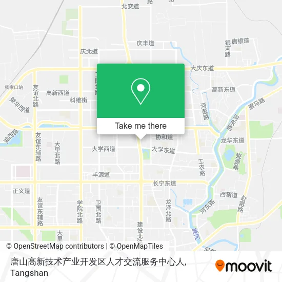 唐山高新技术产业开发区人才交流服务中心人 map