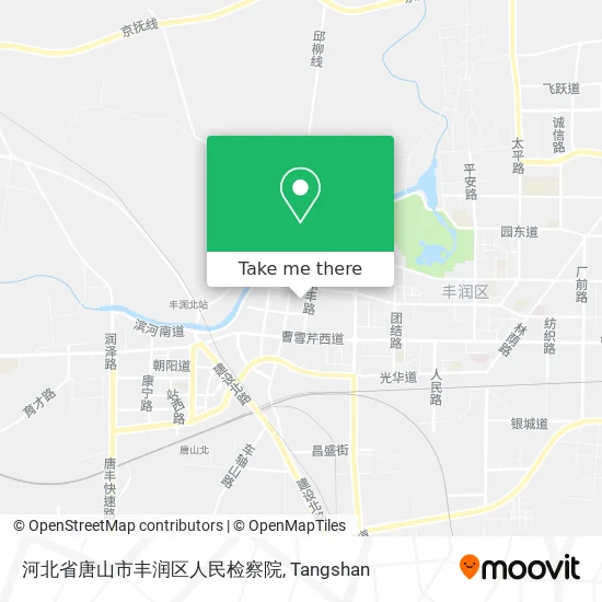 河北省唐山市丰润区人民检察院 map