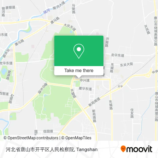 河北省唐山市开平区人民检察院 map