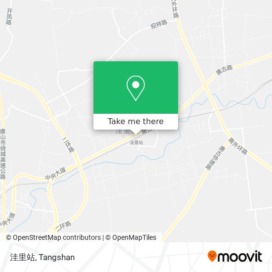 洼里站 map