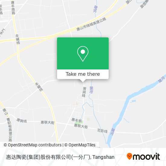 惠达陶瓷(集团)股份有限公司(一分厂) map