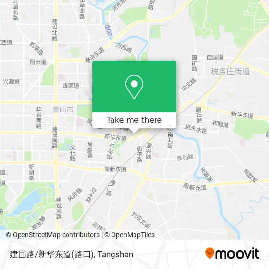 建国路/新华东道(路口) map