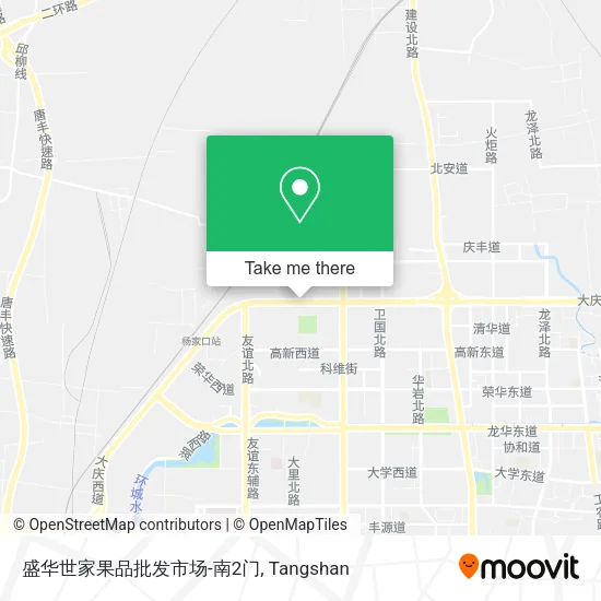 盛华世家果品批发市场-南2门 map