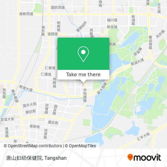 唐山妇幼保健院 map