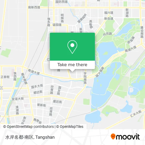 水岸名都-南区 map