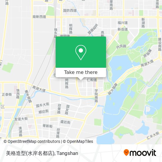 美格造型(水岸名都店) map