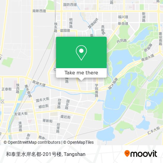 和泰里水岸名都-201号楼 map