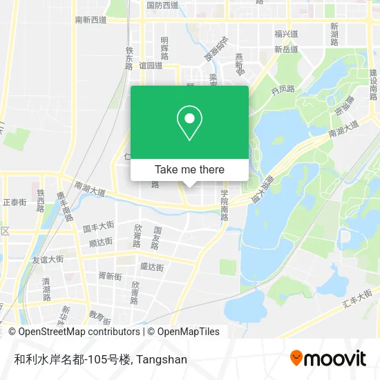 和利水岸名都-105号楼 map