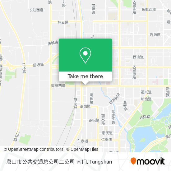 唐山市公共交通总公司二公司-南门 map