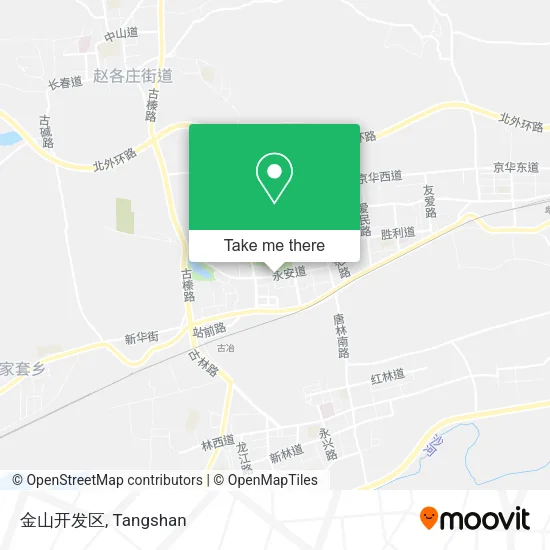 金山开发区 map