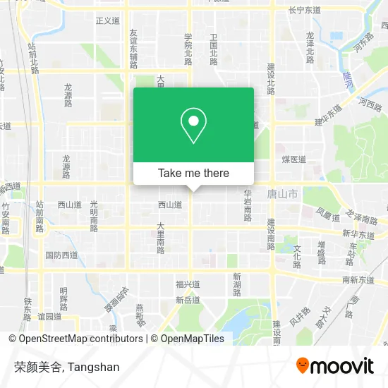 荣颜美舍 map