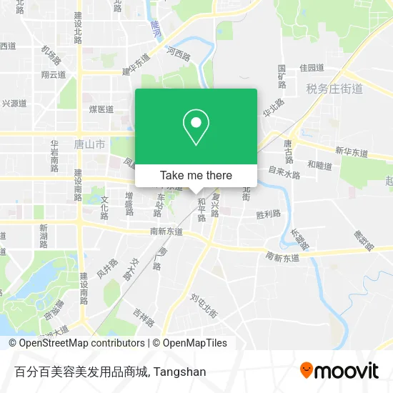 百分百美容美发用品商城 map