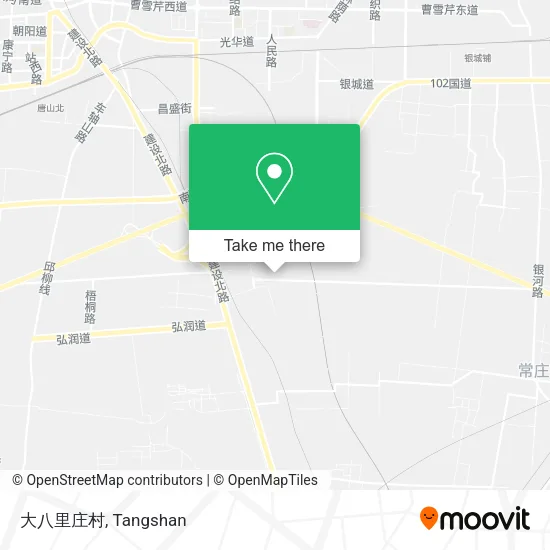 大八里庄村 map
