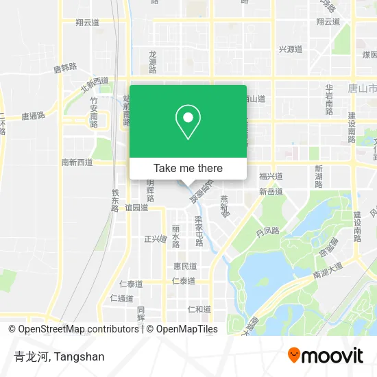 青龙河 map